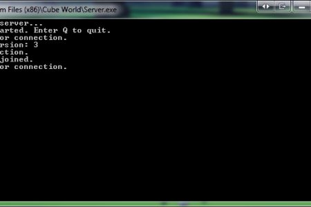 Создание сервера в Cube World