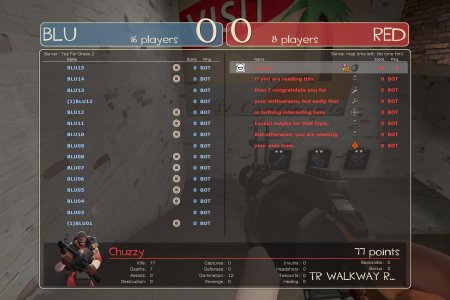 32 Player Scoreboard (with KDR)