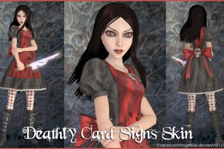 Deathly Card Signs Skin