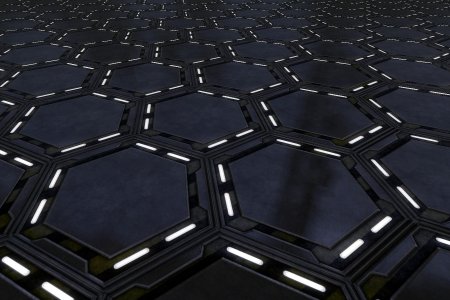 Hexagon Tiled Texture