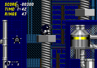 Knuckles in Sonic The Hedgehog 2 (BIOHAZARD) [SMD]