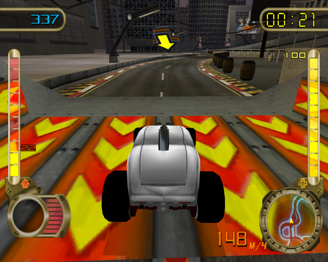 Скриншоты игры Hot Wheels Velocity X.