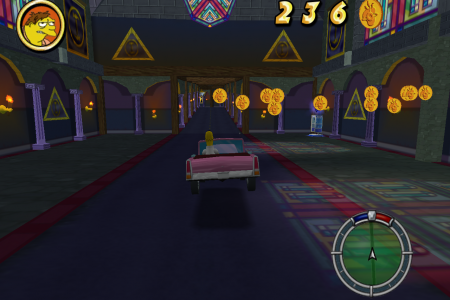 Скриншоты игры The Simpsons Hit & Run