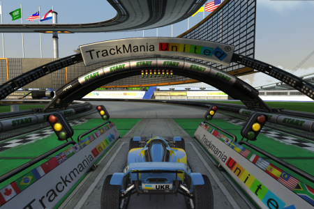 Скриншоты игры Track Mania Nations Forever