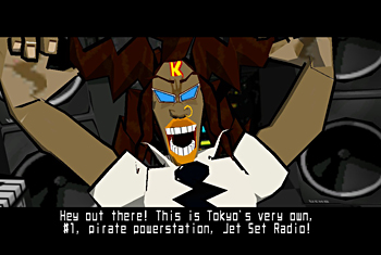 Обзор игры Jet Set Radio