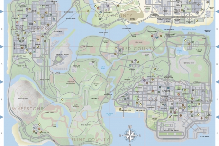 Карты GTA San Andreas
