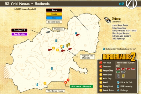 Карты Borderlands 2